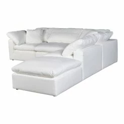 Deals π MOES CLAY MODULAR SECTIONAL: CREAM WHITE Furniture β 43 MOES CLAY MODULAR SECTIONAL: CREAM WHITE Furniture