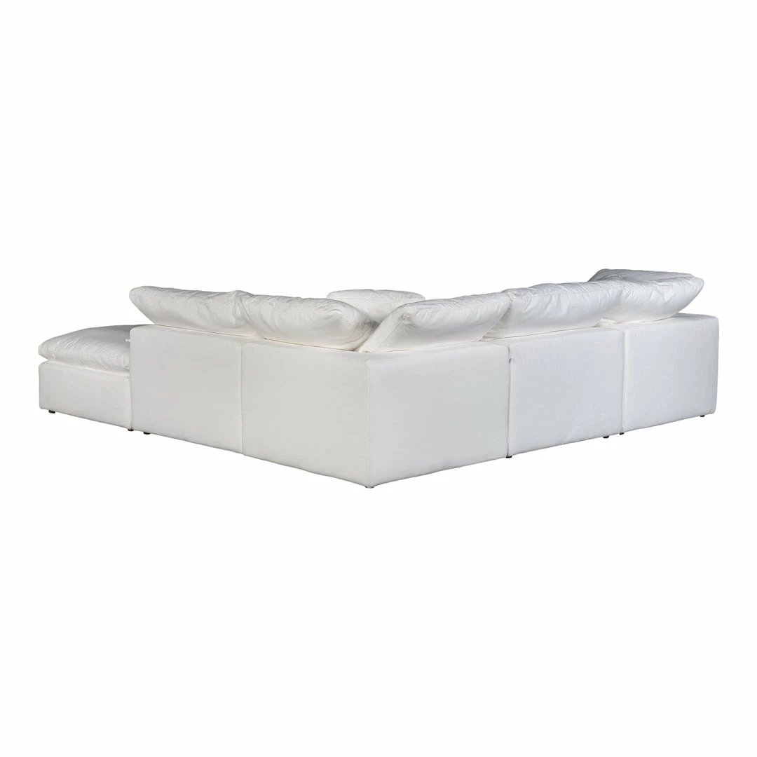Deals π MOES CLAY MODULAR SECTIONAL: CREAM WHITE Furniture β 9 MOES CLAY MODULAR SECTIONAL: CREAM WHITE Furniture