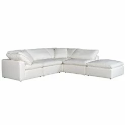 Deals π MOES CLAY MODULAR SECTIONAL: CREAM WHITE Furniture β 42 MOES CLAY MODULAR SECTIONAL: CREAM WHITE Furniture