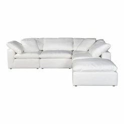 Deals π MOES CLAY MODULAR SECTIONAL: CREAM WHITE Furniture β 40 MOES CLAY MODULAR SECTIONAL: CREAM WHITE Furniture
