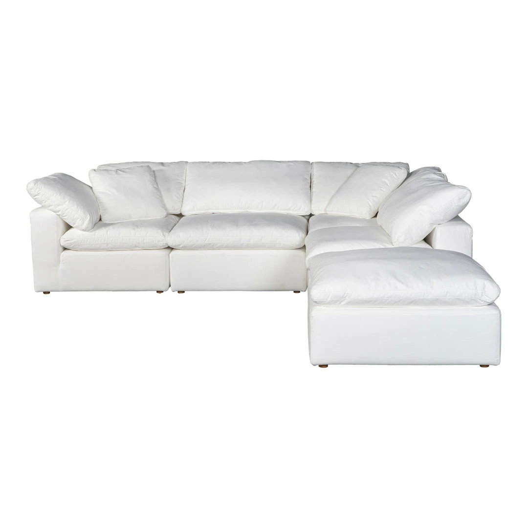 Deals π MOES CLAY MODULAR SECTIONAL: CREAM WHITE Furniture β 8 MOES CLAY MODULAR SECTIONAL: CREAM WHITE Furniture