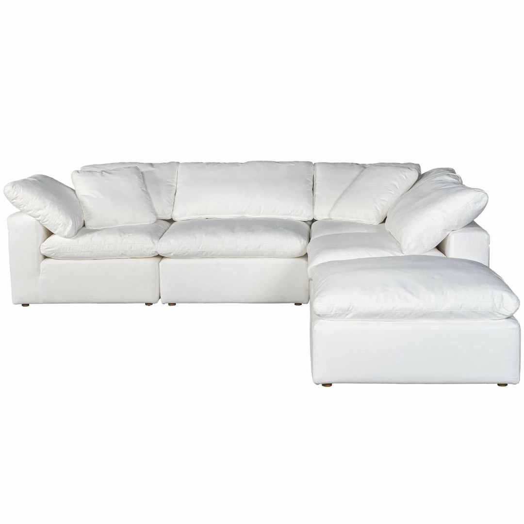 Deals π MOES CLAY MODULAR SECTIONAL: CREAM WHITE Furniture β 6 MOES CLAY MODULAR SECTIONAL: CREAM WHITE Furniture