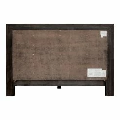 MOES MASON ACACIA UPHOLSTERED BED