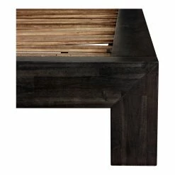 MOES MASON ACACIA UPHOLSTERED BED