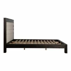 MOES MASON ACACIA UPHOLSTERED BED