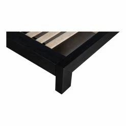 MOES MASON ACACIA UPHOLSTERED BED