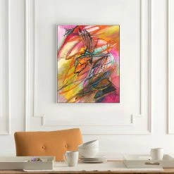 L ART "ABSTRACT 303" CANVAS ART Wall Art