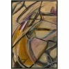 L ART Wall Art "ABSTRACT ON ANTIQUE NO.6" CANVAS ART