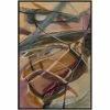 L ART "ABSTRACT ON ANTIQUE NO.7" CANVAS ART Wall Art