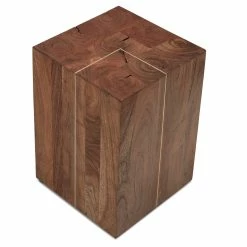 Hot Sale ⌛ URBIA ACACIA WOOD BLOCK STOOL Furniture 😉 18 URBIA ACACIA WOOD BLOCK STOOL Furniture