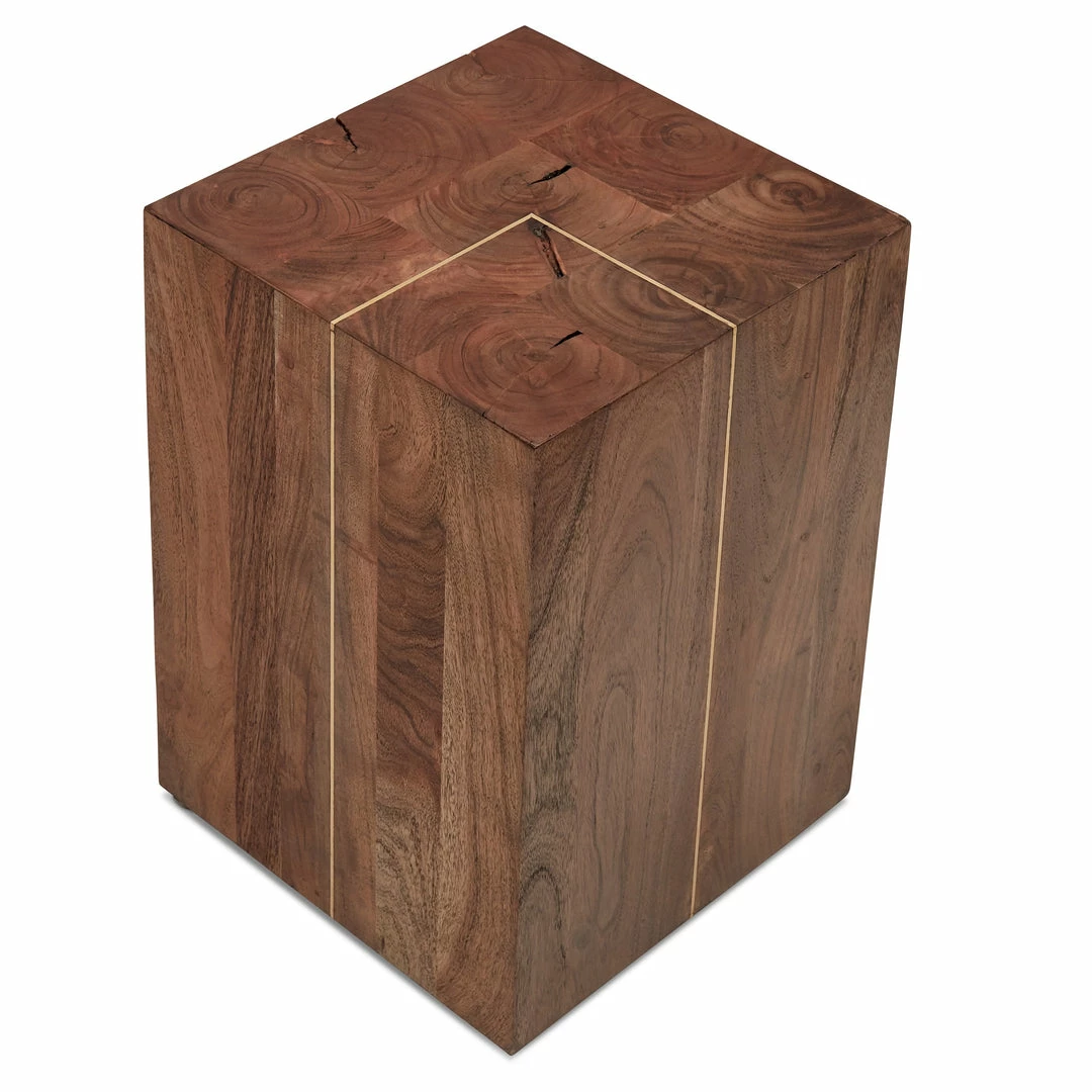 Hot Sale ⌛ URBIA ACACIA WOOD BLOCK STOOL Furniture 😉 7 URBIA ACACIA WOOD BLOCK STOOL Furniture