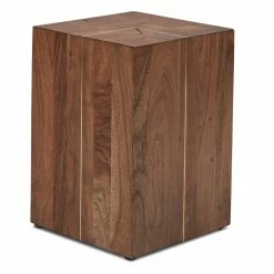 Hot Sale ⌛ URBIA ACACIA WOOD BLOCK STOOL Furniture 😉 16 URBIA ACACIA WOOD BLOCK STOOL Furniture
