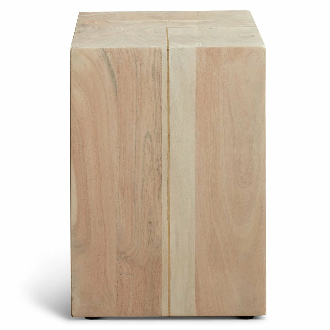 Hot Sale ⌛ URBIA ACACIA WOOD BLOCK STOOL Furniture 😉 2 URBIA ACACIA WOOD BLOCK STOOL Furniture