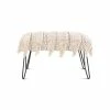 SURYA ADILAH HAND WOVEN FRINGE BENCH Furniture