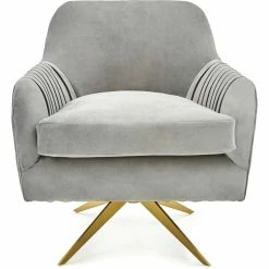VIG ADLER SWIVEL ACCENT CHAIR