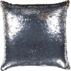 SURYA Pillows + Decor AKIVA SEQUIN EMBELLISHED ACCENT PILLOW