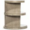 HOOKER AFFINITY 3-TIER CIRCLE END TABLE
