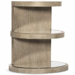 HOOKER AFFINITY 3-TIER CIRCLE END TABLE