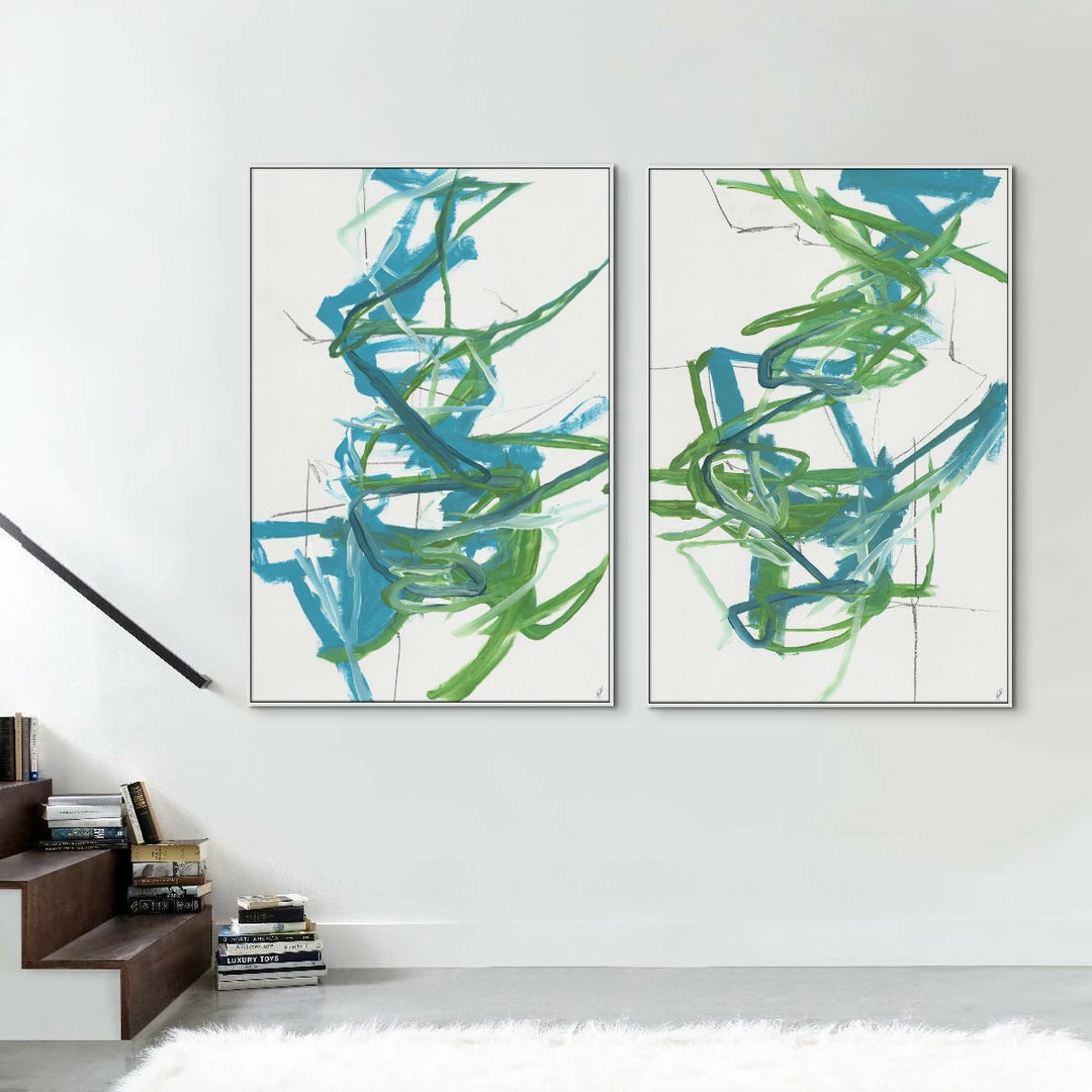 Buy โญ L ART "AFFRETTANDO II" CANVAS ART ๐ 2 L ART "AFFRETTANDO II" CANVAS ART