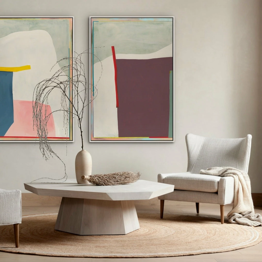 Best Pirce π L ART "AFTER WINTER IV" CANVAS ART π 2 L ART "AFTER WINTER IV" CANVAS ART