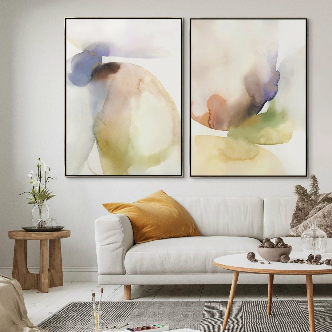 Deals ๐ L ART "AFTERGLOW II" METALLIC GOLD EMBELLISHED CANVAS ART ๐ 2 L ART "AFTERGLOW II" METALLIC GOLD EMBELLISHED CANVAS ART