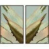 L ART "AGAVE DIPTYCH" CANVAS ART