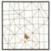 PHILLIPS COLLECTION AGED BRASS MESH METAL WALL ART Wall Sculptures + Decor
