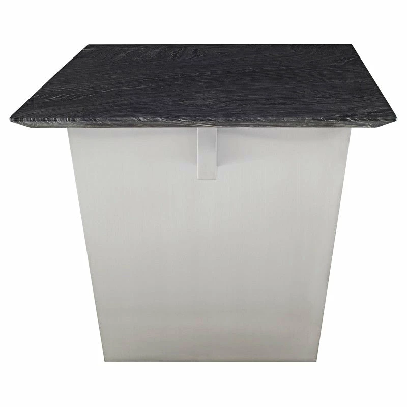 Cheapest ๐ฅฐ NUEVO Kitchen + Dining AIDEN BLACK MARBLE + STEEL DINING TABLE | 6.5' ๐ 4 NUEVO Kitchen + Dining AIDEN BLACK MARBLE + STEEL DINING TABLE | 6.5'