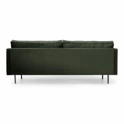 Best deal ⭐ MOES Furniture ALBIE FOREST GREEN VELVET SOFA ✔️ 10 MOES Furniture ALBIE FOREST GREEN VELVET SOFA