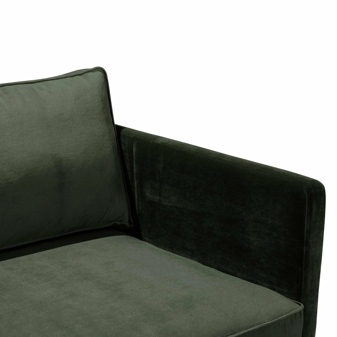 Best deal ⭐ MOES Furniture ALBIE FOREST GREEN VELVET SOFA ✔️ 7 MOES Furniture ALBIE FOREST GREEN VELVET SOFA