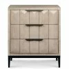 DOVETAIL ALDWELL GREY WASH NIGHTSTAND