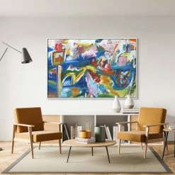 L ART "ALL SIGNS POINT TO YES" CANVAS ART Wall Art