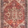SURYA ADSILA VINTAGE PRINT FLAT RUG