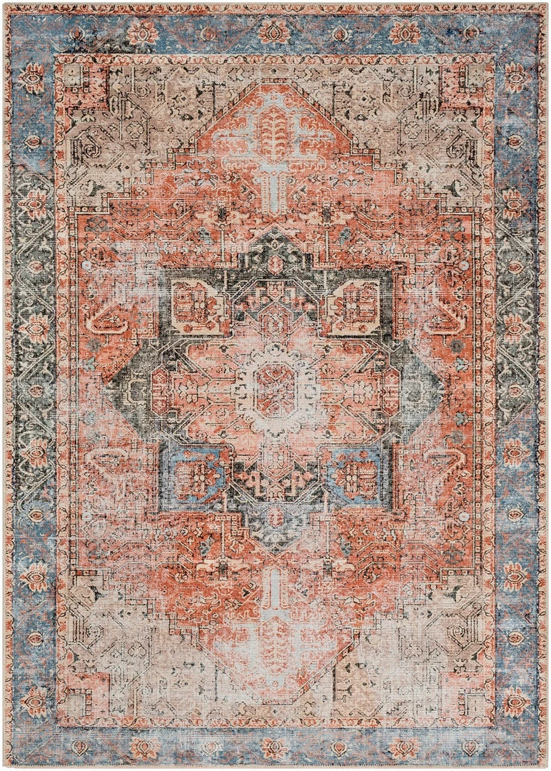 Budget ๐ฅ SURYA ADDIENA VINTAGE PRINT FLAT RUG ๐ 3 SURYA ADDIENA VINTAGE PRINT FLAT RUG