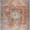 SURYA ADDIENA VINTAGE PRINT FLAT RUG