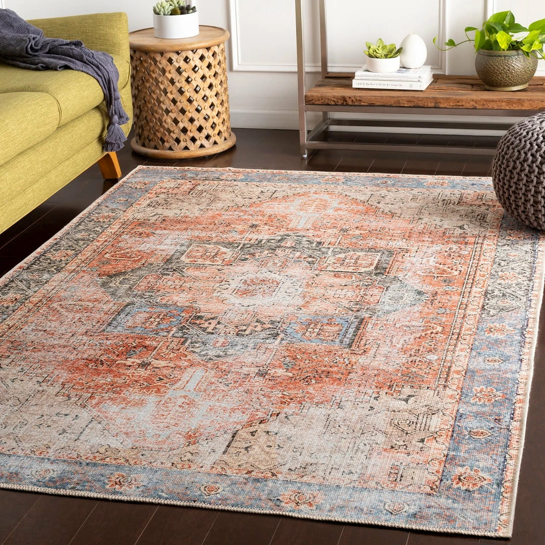 Budget ๐ฅ SURYA ADDIENA VINTAGE PRINT FLAT RUG ๐ 2 SURYA ADDIENA VINTAGE PRINT FLAT RUG