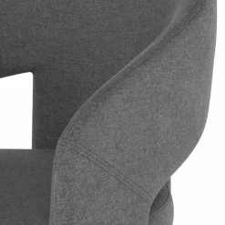 NUEVO ANISE SHALE GREY FABRIC ACCENT CHAIR Furniture