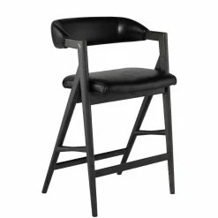 Best deal π€© NUEVO ANITA COUNTER STOOL: RAVEN LEATHER Furniture β¨ 7 NUEVO ANITA COUNTER STOOL: RAVEN LEATHER Furniture