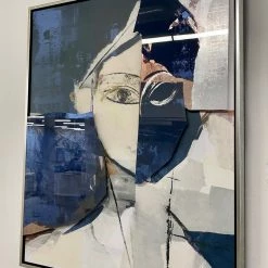 "ANOTHER INSTINCT" METALLIC PLEXI DIMENSIONAL ART