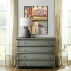 HOOKER Furniture ANTIQUE BLUE COSTIERE CHEST