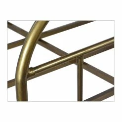 DOVETAIL ANTIQUE BRASS IRON QUEEN BED