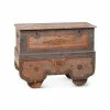 DOVETAIL SHYLA ANTIQUE GEROBOG TRUNK CONSOLE