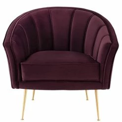 NUEVO ARIA VELVET VELOUR ACCENT CHAIR Furniture