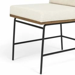 Brand new ๐ FOUR HANDS ARIZONA DINING CHAIR: SAVILLE FLAX Furniture ๐ 19 FOUR HANDS ARIZONA DINING CHAIR: SAVILLE FLAX Furniture