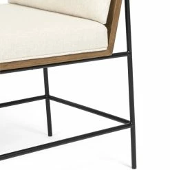 Brand new ๐ FOUR HANDS ARIZONA DINING CHAIR: SAVILLE FLAX Furniture ๐ 18 FOUR HANDS ARIZONA DINING CHAIR: SAVILLE FLAX Furniture