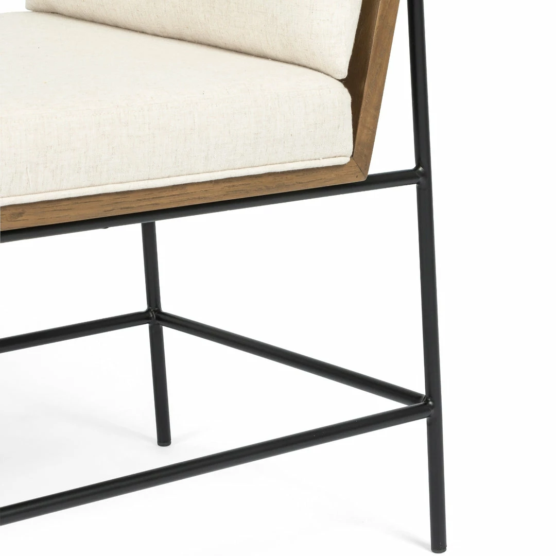 Brand new ๐ FOUR HANDS ARIZONA DINING CHAIR: SAVILLE FLAX Furniture ๐ 8 FOUR HANDS ARIZONA DINING CHAIR: SAVILLE FLAX Furniture