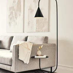 NUEVO ARNOLD FLOOR LAMP + SIDE TABLE