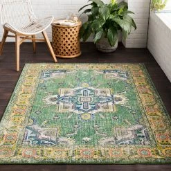 SURYA CHELSEY RUG: GREEN