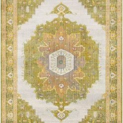 SURYA MARUSHKA RUG: LIME