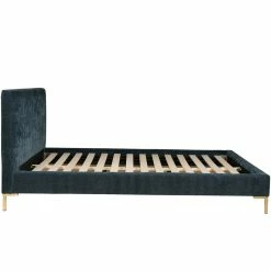 Flash Sale ๐ MOES ASTRID MIDNIGHT BLUE VELVET PLATFORM BED ๐ 13 MOES ASTRID MIDNIGHT BLUE VELVET PLATFORM BED